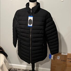 Nautica Women's Black Puffer Jacket